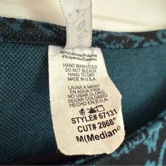 Y2K Patterned Mini Dress - Picture 8 of 13